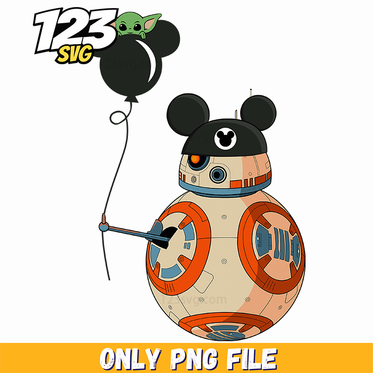 BB8 Valentine, BB8 gifts for Valentine's Day, BB8 Valentine's Day gift - 123SVG Store