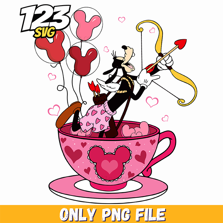 Daisy Valentine Tea Cup, vintage tea cups, antique tea cup collector - 123SVG Store