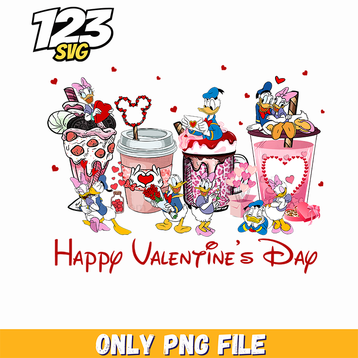 Disney Valentine Couple, Valentine Couple Disney Disney Characters, Disney Valentine Couple Animated GIF - 123SVG Store