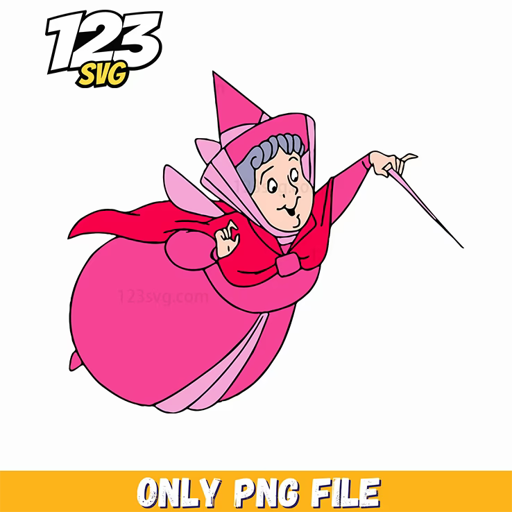 Flora Pink Fairy PNG, kpop band mascot png, pink huntrix logo png - 123SVG Store