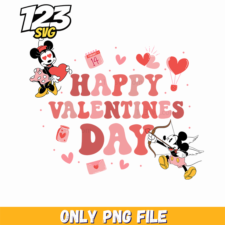 Happy Valentines Day Hearts Png, valentines day heart png, heart png valentines day - 123SVG Store