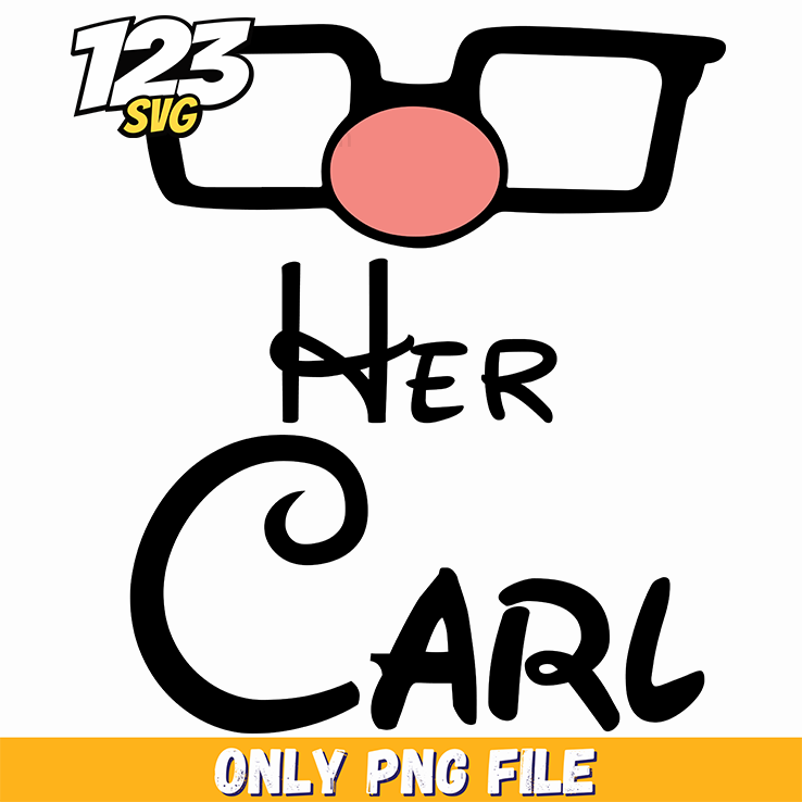 Her Carl Couple Png, couple png download, carl and her png - 123SVG Store