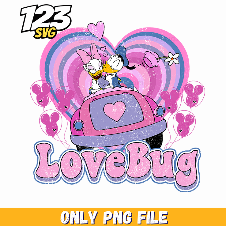 Love Bug Valentine Png, love bug valentine day, valentine love bug clipart - 123SVG Store