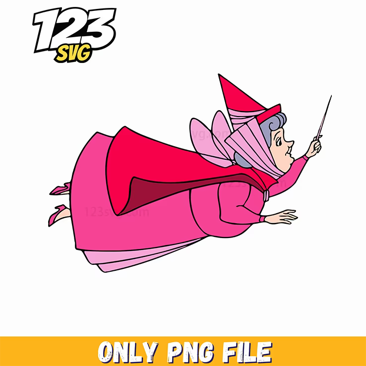 Merryweather Pink Fairy PNG, kpop band mascot png, kpop songs png - 123SVG Store