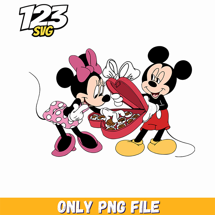 Mickey Minnie Love Couple Png, mickey minnie love couple, mickey and minnie love couple images - 123SVG Store