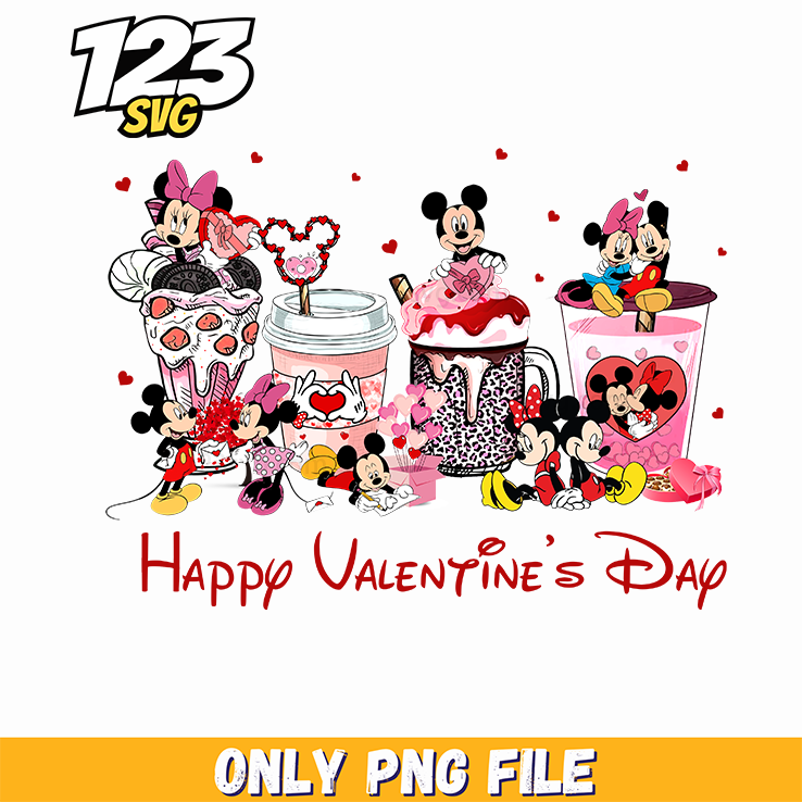 Mickey Minnie Love Silhouette, mickey minnie love, minnie and mickey silhouette - 123SVG Store