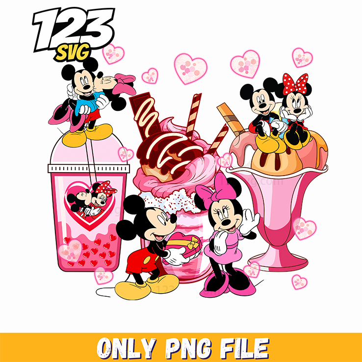 Minnie Heart XOXO PNG, minnie heart xoxo, minnie xoxo png - 123SVG Store