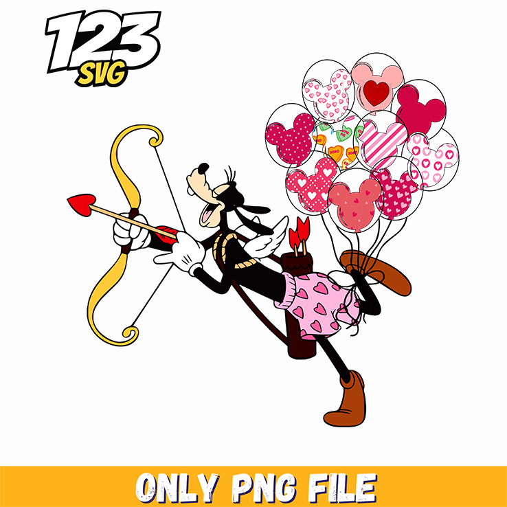 Minnie Love Hearts PNG, love hearts minnie mouse, minnie love hearts clipart - 123SVG Store