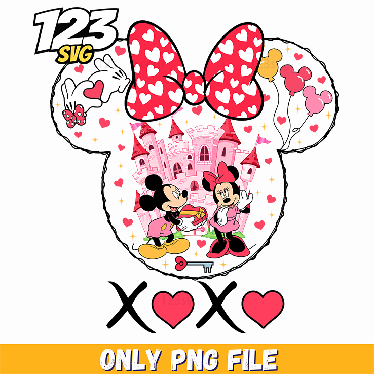 Minnie Mouse Heart Png, Minnie Mouse PNG Images Free Download, Minnie Mouse Png Clipart - 123SVG Store
