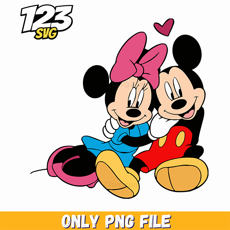 Minnie Valentine Cute PNG, Minnie Valentine PNG, Minnie Cute Valentine PNG - 123SVG Store