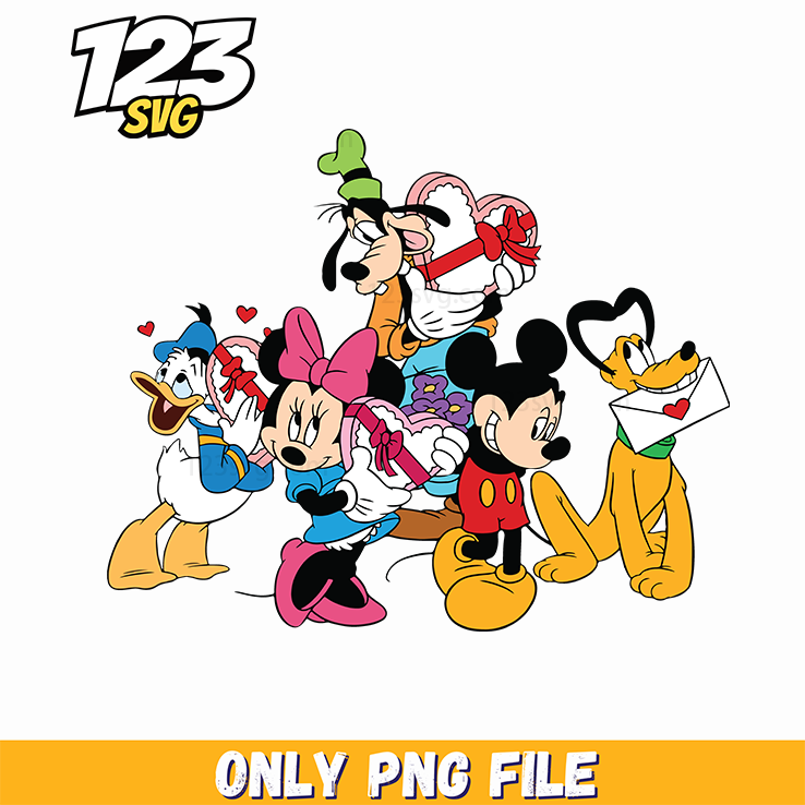 Minnie Valentine PNG, Minnie Valentine Disney PNG, Minnie Valentine Disney free PNG - 123SVG Store