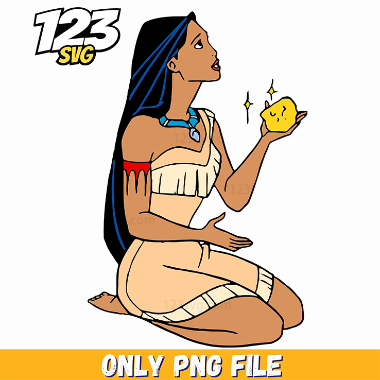 Pocahontas Back Fall PNG, pocahontas png, disney pocahontas fall - 123SVG Store
