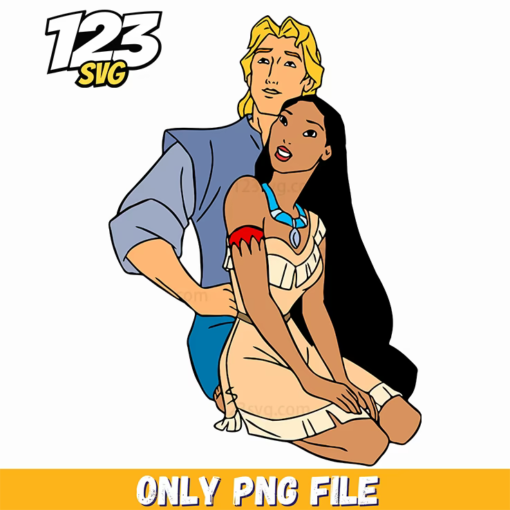 Pocahontas Classic Portrait PNG, Pocahontas PNG Jamestown 1995 Disney, Pocahontas 1995 Disney PNG - 123SVG Store