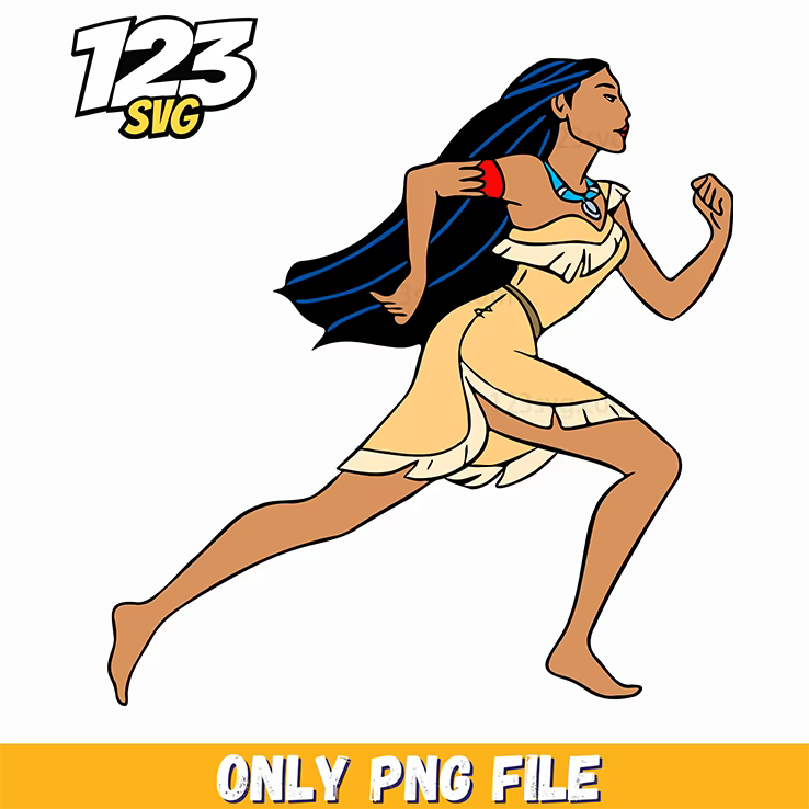 Pocahontas Hair Flow PNG, christmas kpop demon png, kpop demon png - 123SVG Store