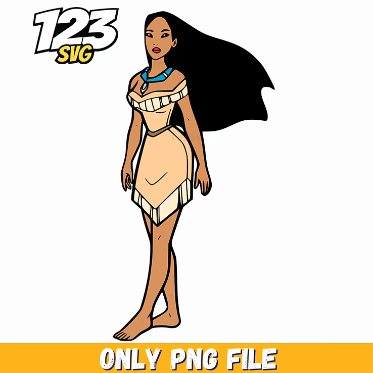 Pocahontas Walking PNG, pocahontas walking, pocahontas images - 123SVG Store