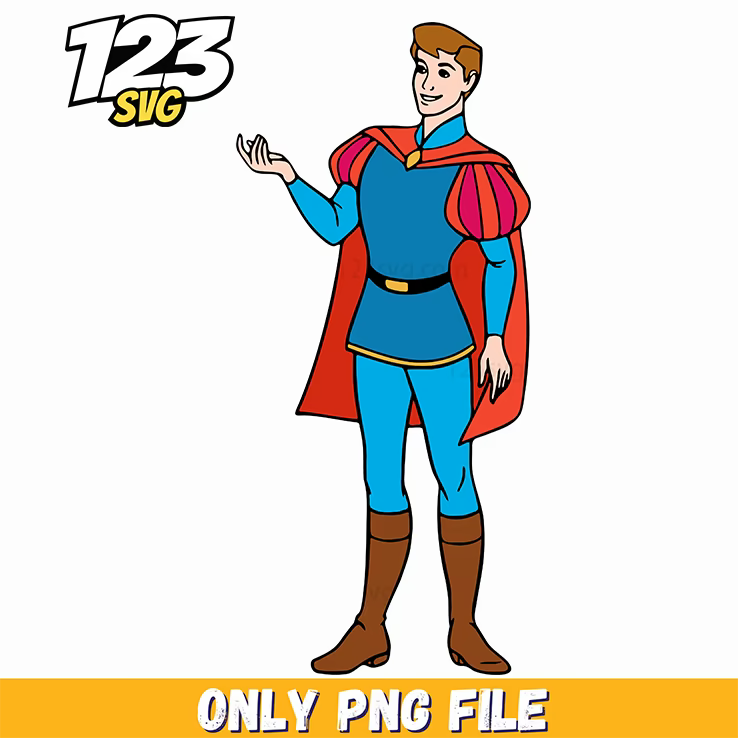 Prince Phillip Disney PNG, disney couples, disney character ice cream images - 123SVG Store