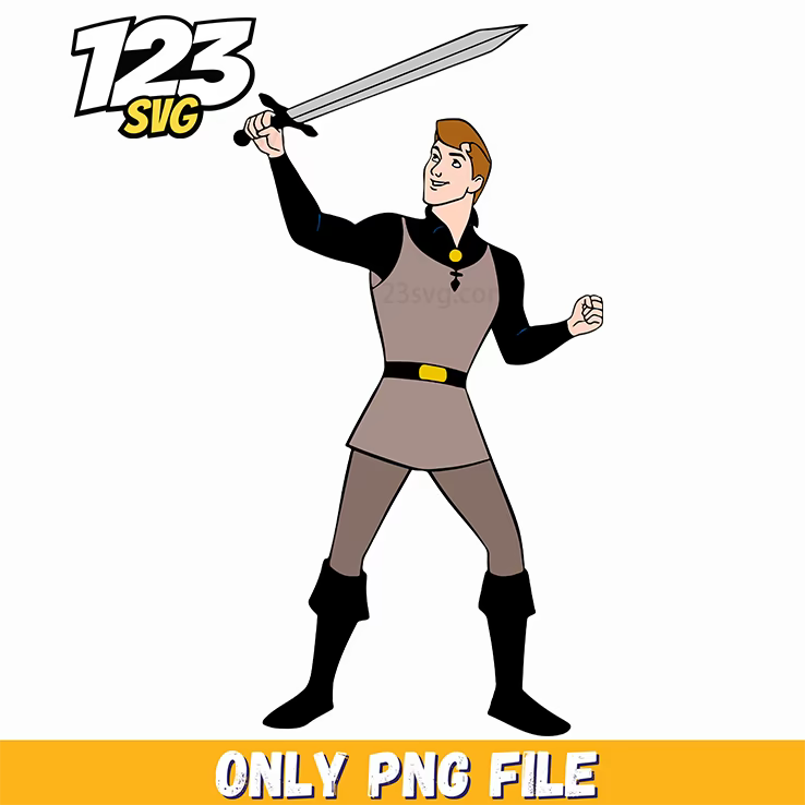 Prince Phillip Sword PNG, huntrix and saja png, kpop band manhwa png - 123SVG Store