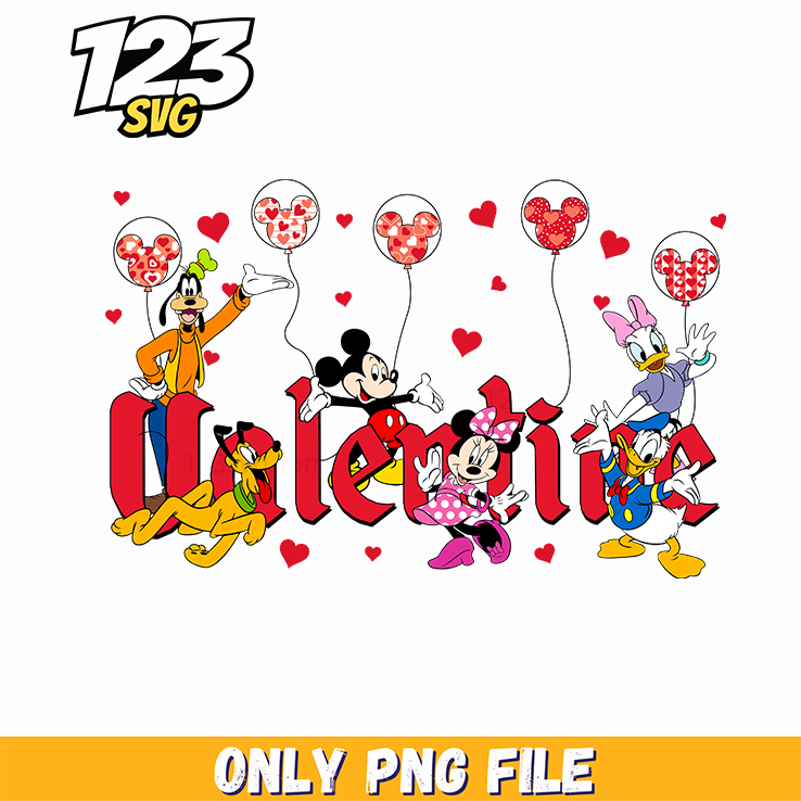 Valentine Lettering PNG, valentine png letters, valentine lettering free - 123SVG Store