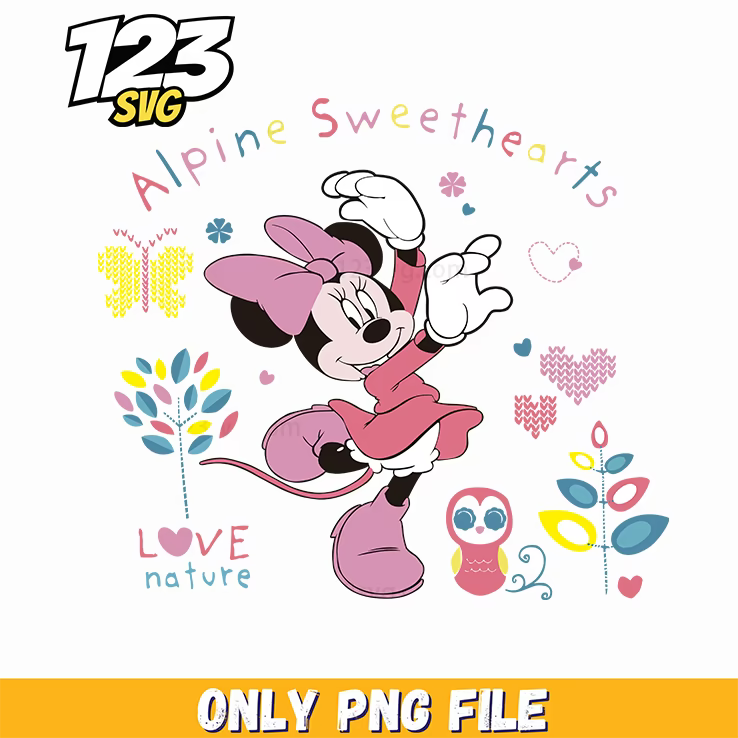 valentine minnie mouse png, valentines minnie mouse png, minnie mouse candy valentine - 123SVG Store