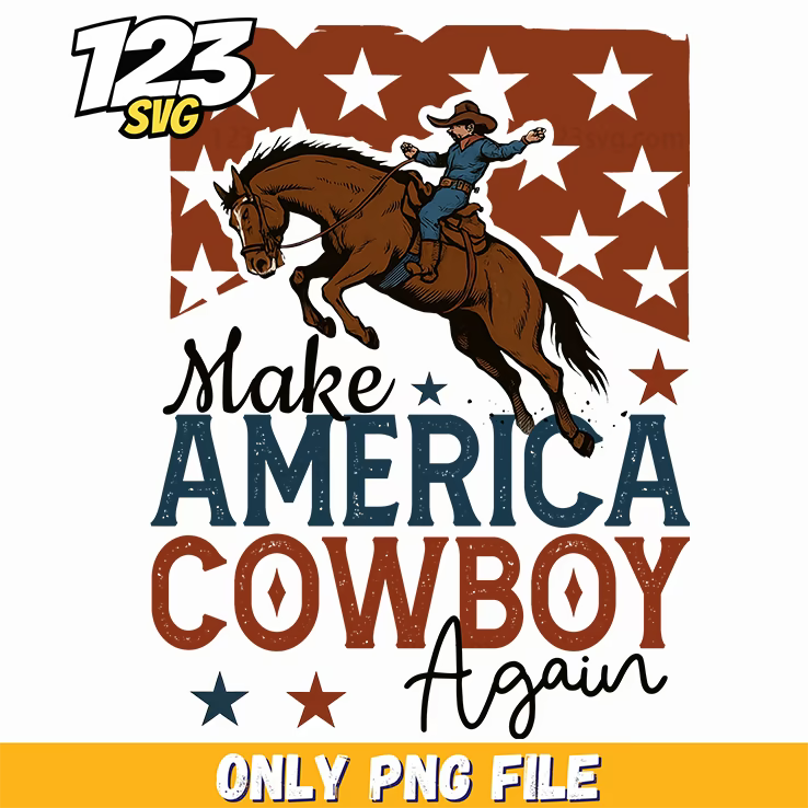 america cowboy life png, western album art png, country pop aesthetic - 123SVG Store