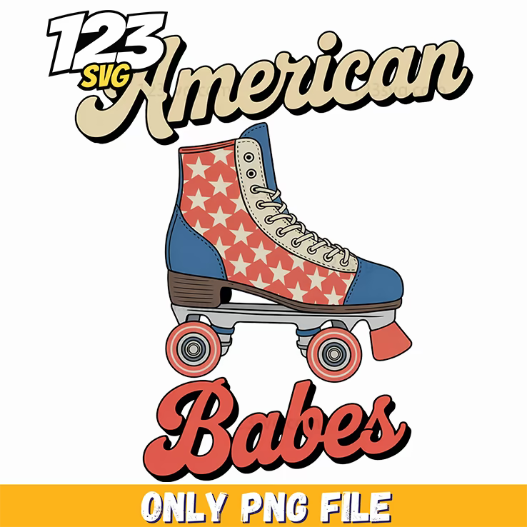 american babes patriotic roller skate elements png, kpop hero png, kpop cartoon png - 123SVG Store