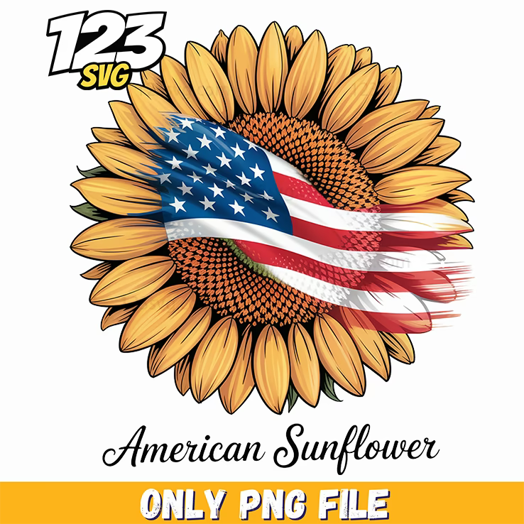american sunflower flag texture sublimation png, easter pocahontas png sublimation, 100 days smarter png sublimation - 123SVG Store