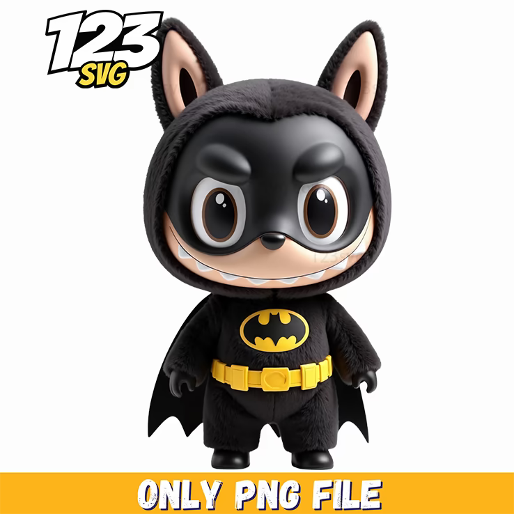batman labubu png, labubu candy png, labubu toys png - 123SVG Store