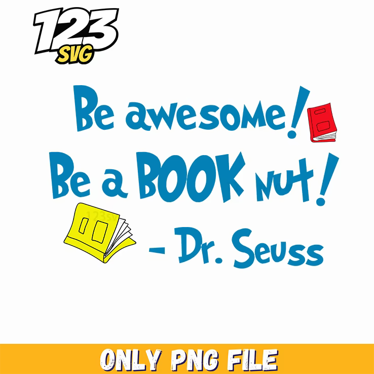 be awesome book nut png, look like i'm listening to you nut, fishing or i - 123SVG Store