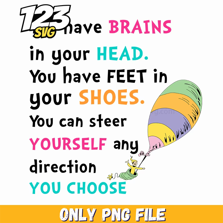 brains head feet shoes dr seuss png, dr seuss characters png, christmas demon hunter png - 123SVG Store