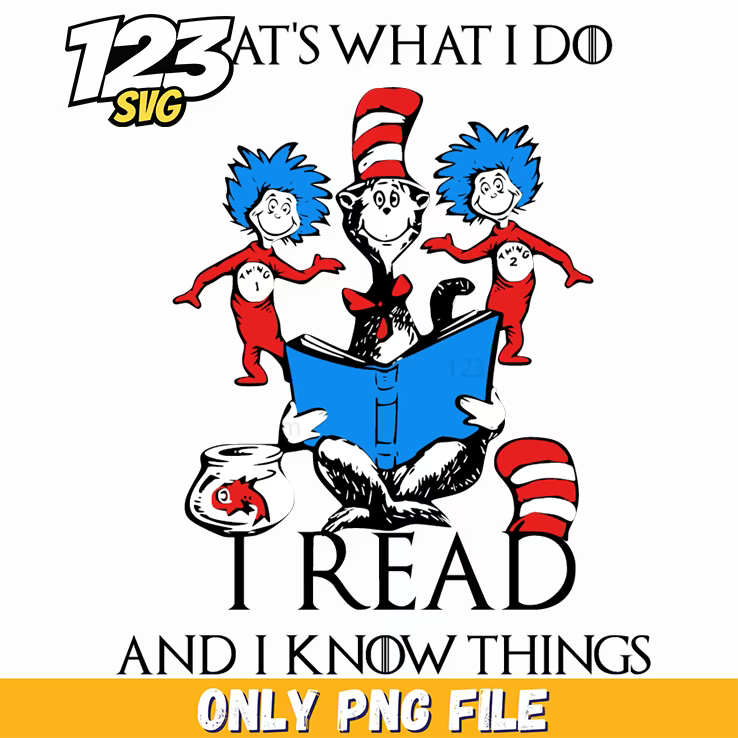 cat in the hat reading book dr seuss png, dr seuss characters valentine's day png, kpop bands cartoon png - 123SVG Store
