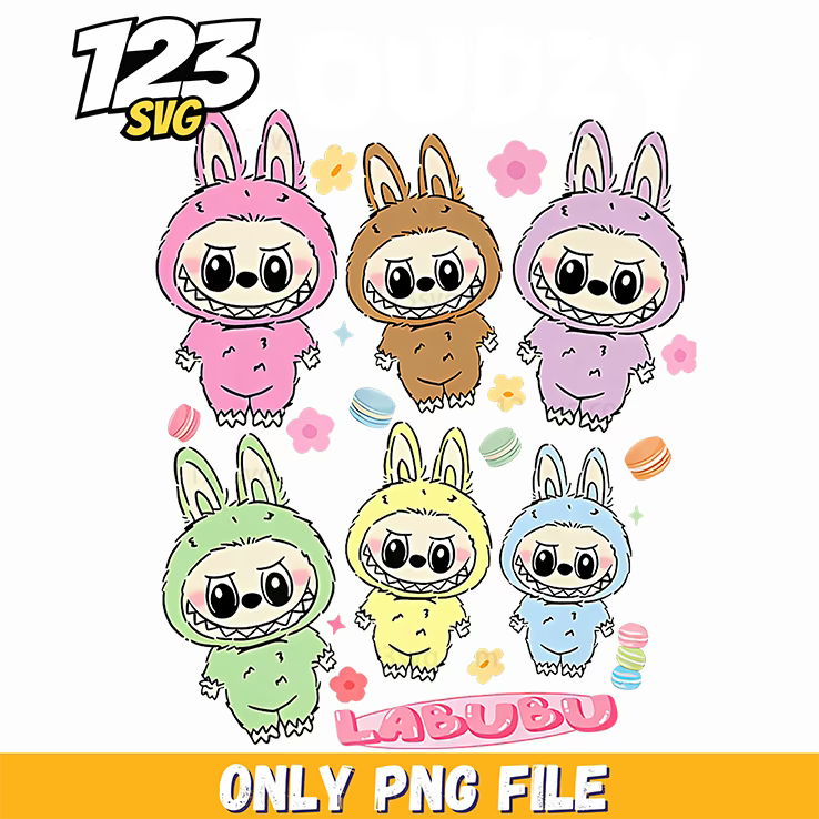 cloudzy labubu png, labubu png download, labubu png transparent - 123SVG Store