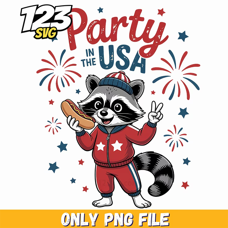 cool raccoon fireworks png, cute but feral raccoon png graphic, raccoon sorry cupid i've been feral png - 123SVG Store