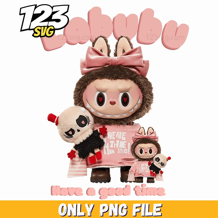 cute doll labubu png, all types of labubu png, cute and funny labubu png - 123SVG Store