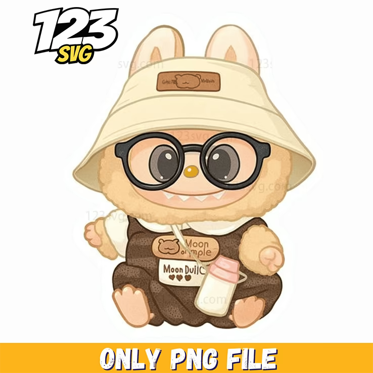 detective labubu png, detective labubu, labubu detective - 123SVG Store