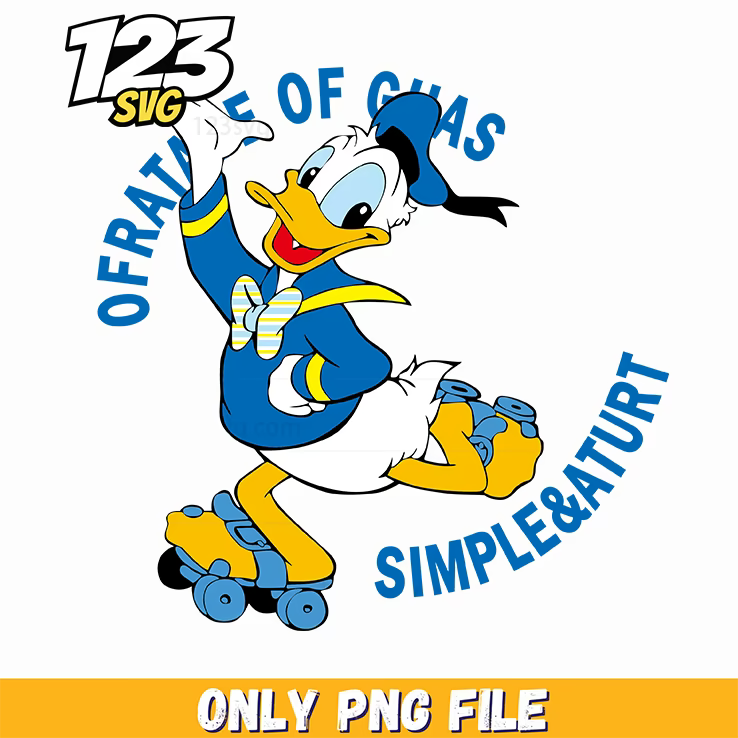 donald duck sport png, donald duck disney world png, snacking around the world donald duck png - 123SVG Store