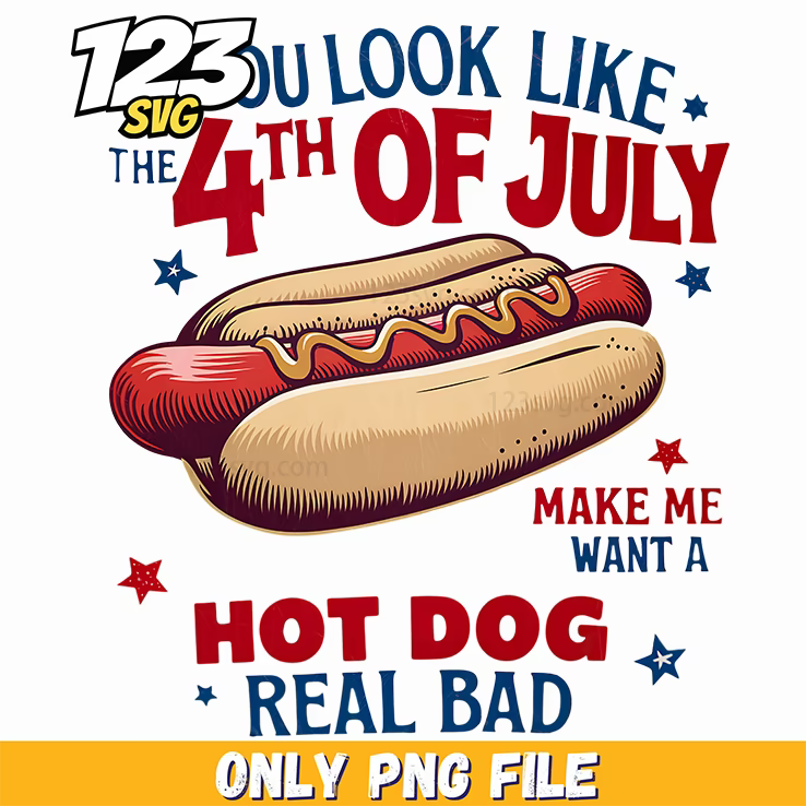 fourth of july hotdog party png, 4th july svg, hot dog mem – DreamSVG Store - 123SVG Store