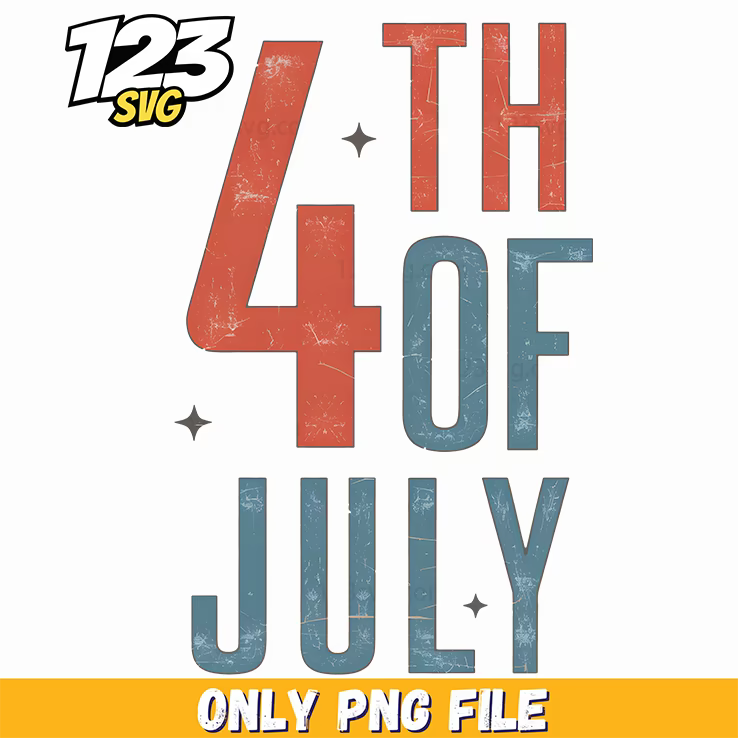 fourth of july party png, july party png, usa party design png - 123SVG Store