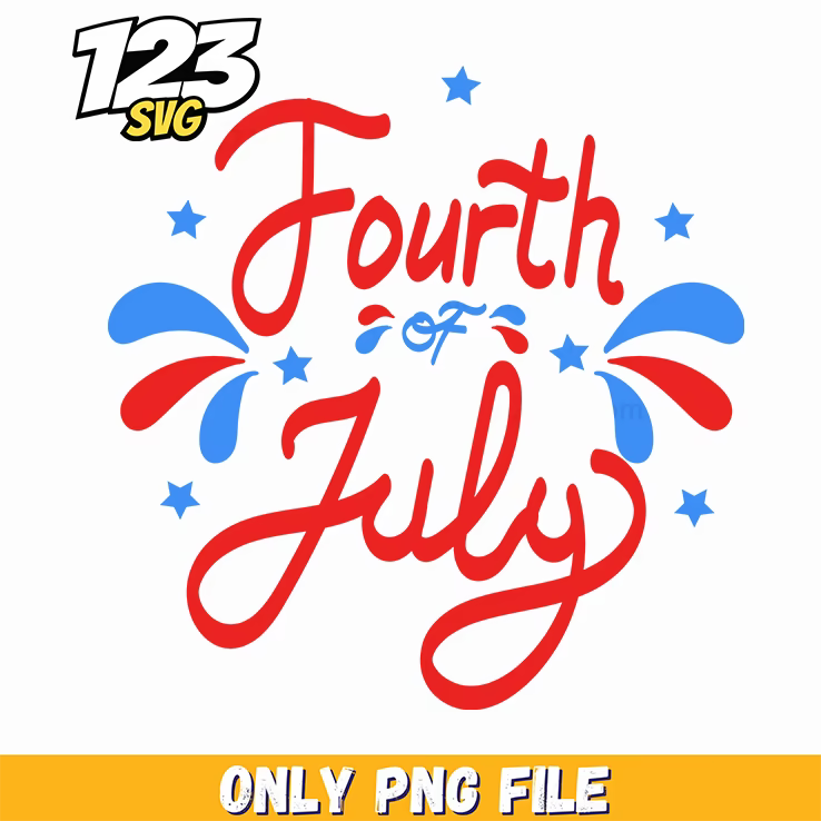 fourth of july sparkler flared font png, american fireworks sparklers, red white blue sparkler font - 123SVG Store