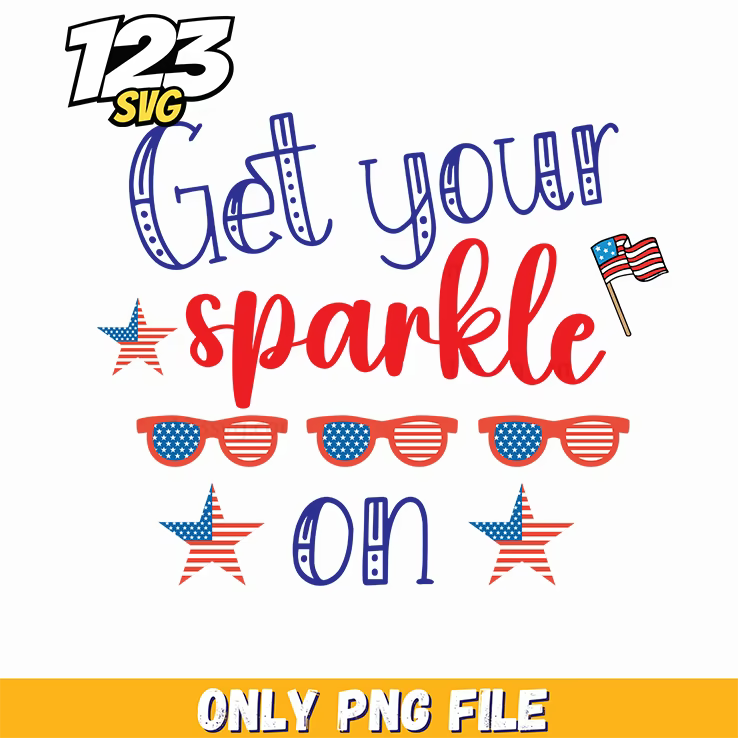 get your sparkle on star flag sunglasses stars png, star flag sunglasses, flag sunglasses with stars - 123SVG Store