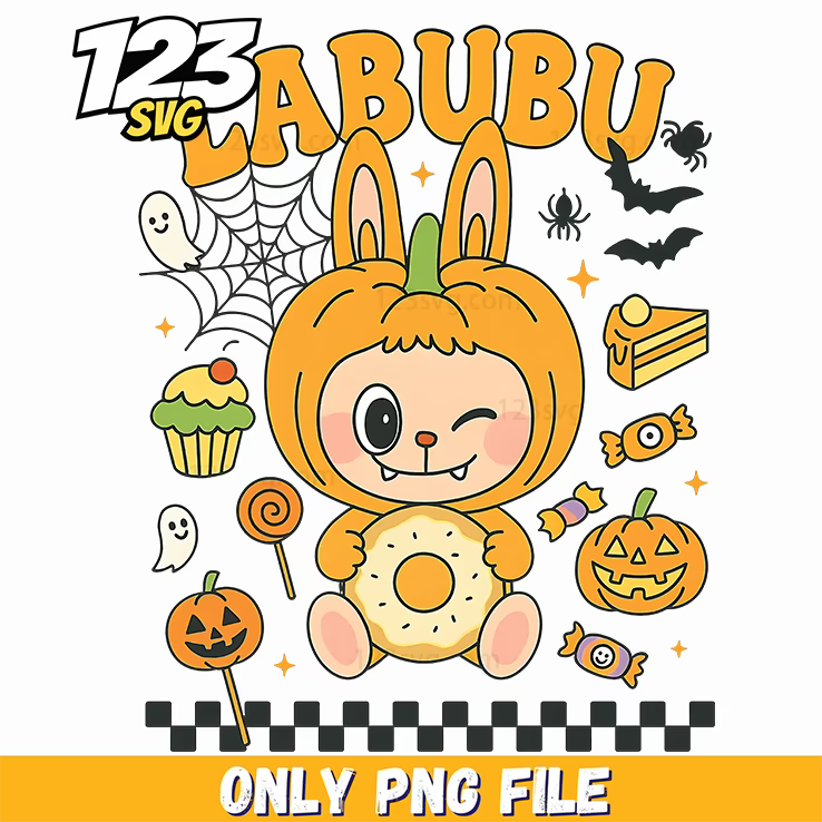halloween candy bunny png, halloween bunny candy png, bunny halloween candy png - 123SVG Store