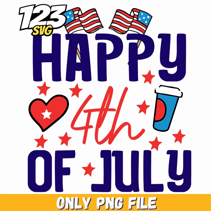 happy 4th of july drink stars png, 4th of july drink recipes, 4th of july cocktail ideas - 123SVG Store