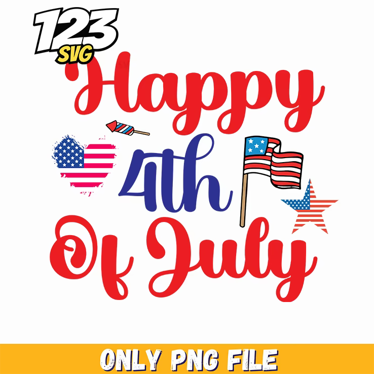 happy 4th of july hearts flags png, 4th of july hearts with flags, july 4th hearts with flags - 123SVG Store