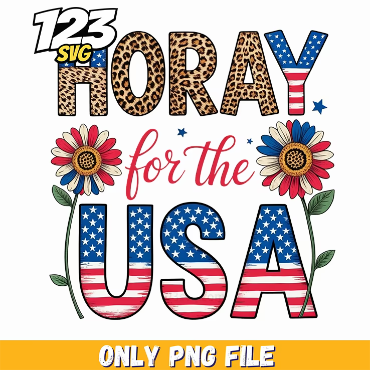 hooray for the usa sunflower png, party in the usa png, funny fireworks meme png - 123SVG Store