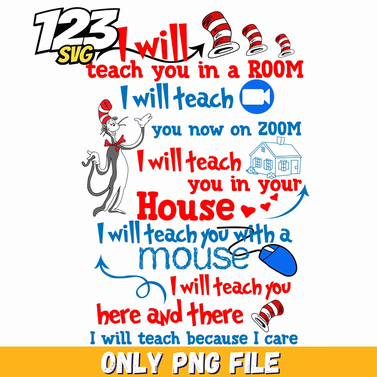 i will teach you on zoom dr seuss png, dr seuss characters png, dr seuss characters png - 123SVG Store