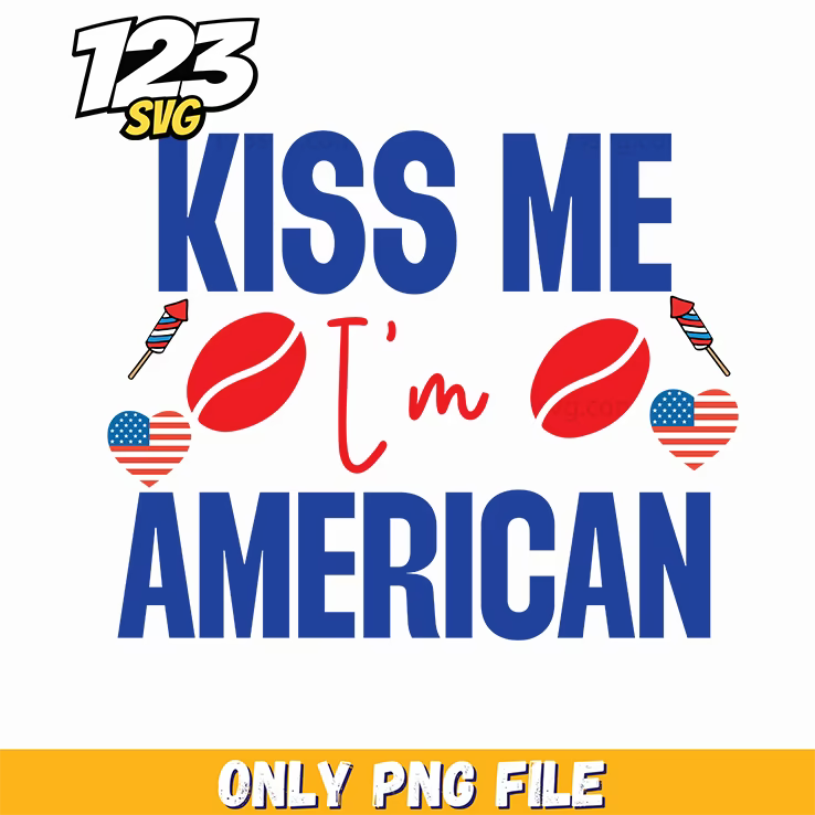 kiss me im american lips balloons png, american lips balloons png, lips balloons png - 123SVG Store