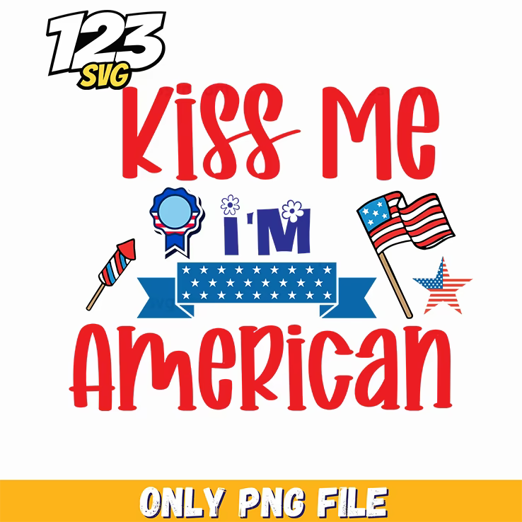 kiss me im american ribbon flags rocket png, american flags png, ribbon flags for sale - 123SVG Store