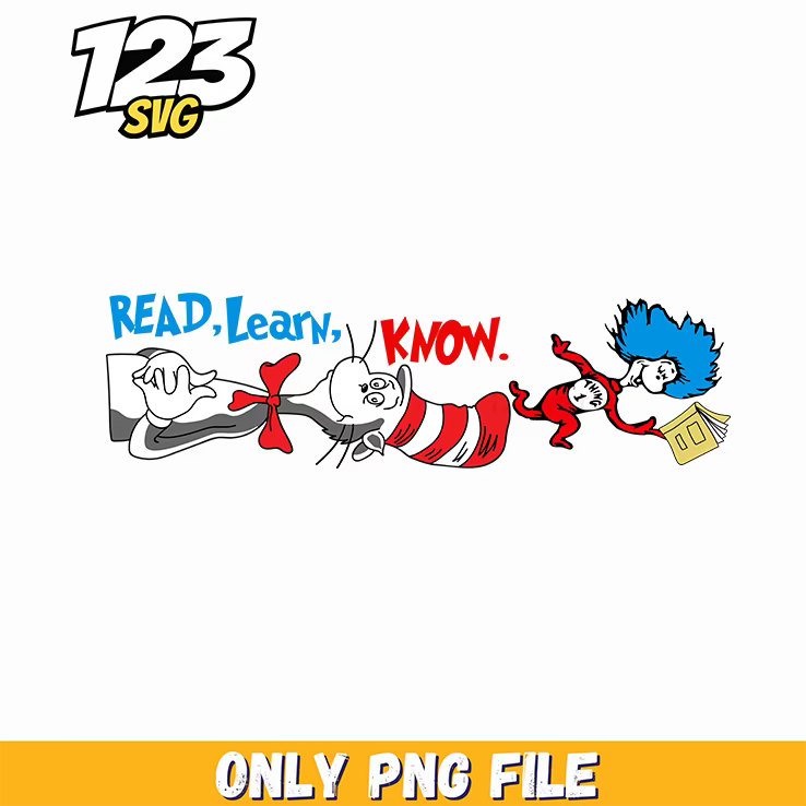 know quote cat in hat png, funny quotes png, wicked quotes png - 123SVG Store