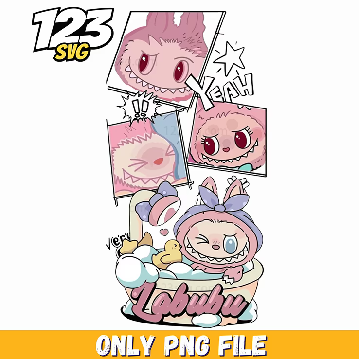 labubu aesthetic collage art png, cute aesthetic collage png, art collage aesthetic pngs - 123SVG Store