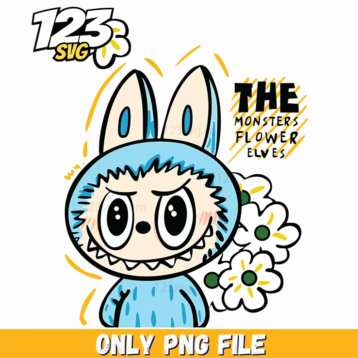 labubu blue hoodie kawaii png funny, kawaii blue hoodie png funny, blue funny hoodies - 123SVG Store