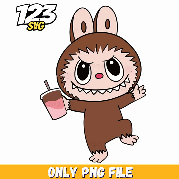 labubu coffee lover png, labubu coffee lovers, coffee lover labubu - 123SVG Store